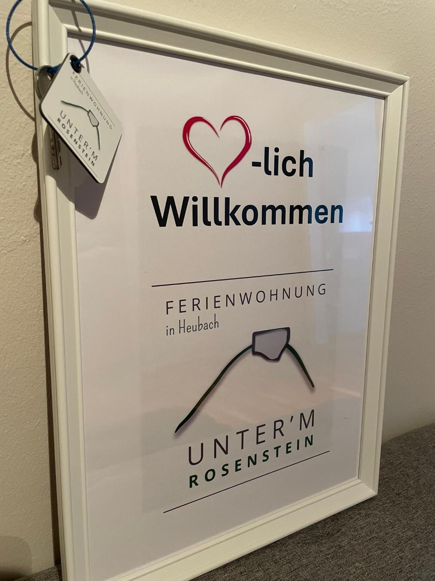 Fewo Unter'M Rosenstein, Heubach Heubach  Екстер'єр фото